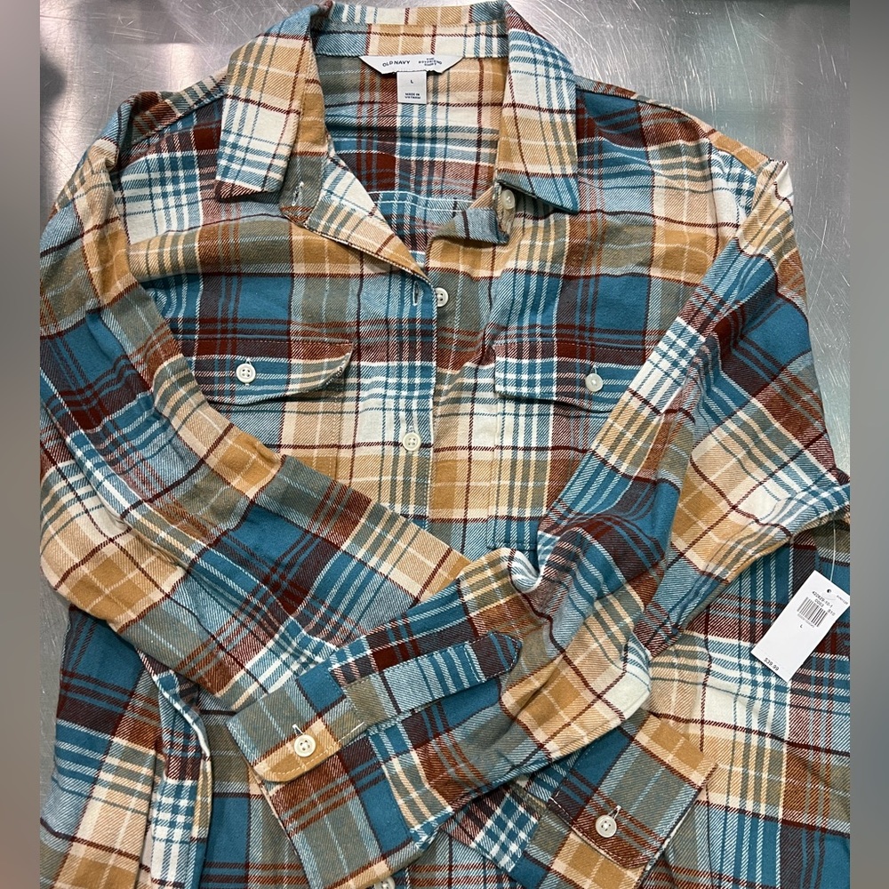 Old Navy Flannel NWT